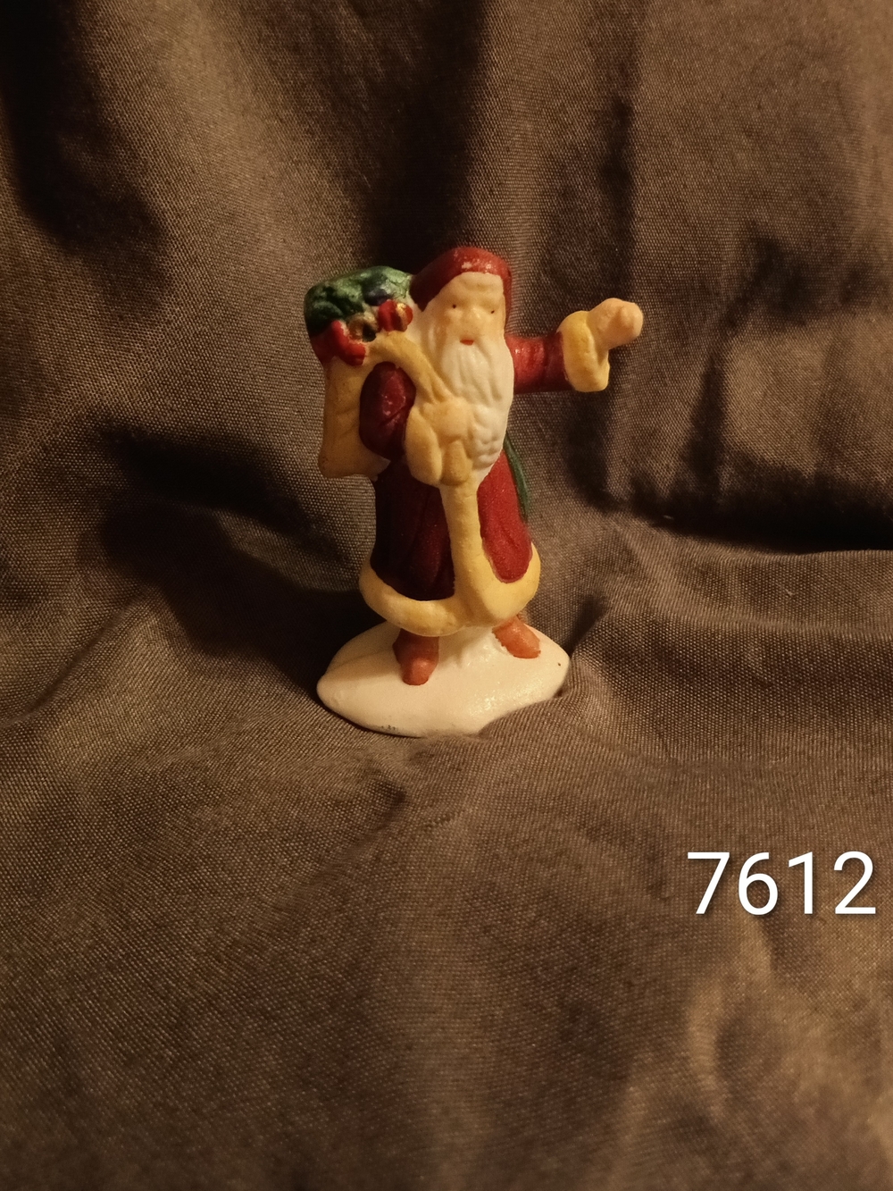 4 Piece Christmas Village Figurines